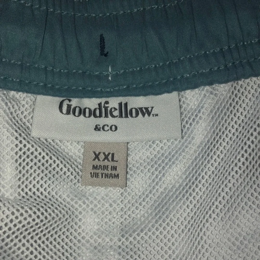 Goodfellow‎ Board & Co. Shorts XXL Blue White Check